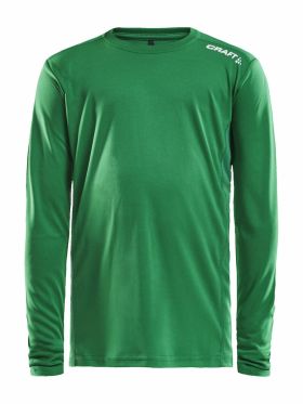 Rush LS Tee Jr Team Green