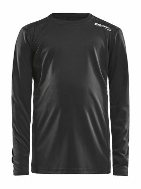 Rush LS Tee Jr Black