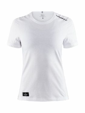 Community Mix SS Tee W White