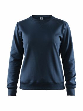 Leisure crewneck W Dark Navy