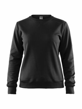 Leisure crewneck W Black