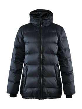 Sporty Down Parka W Black