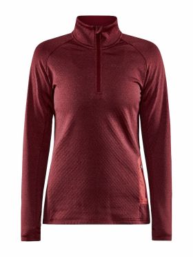 CORE Trim Thermal Midlayer W RHUBARB-MELANGE