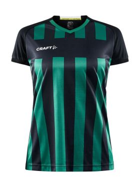 Progress 2.0 Stripe Jersey W Black/Team Green