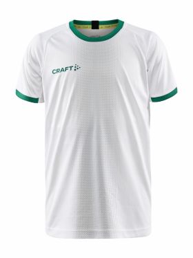 Progress 2.0 Graphic Jersey Jr White/Team Green