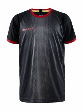 Progress 2.0 Graphic Jersey Jr Black/Bright Red