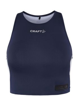 PRO Hypervent Cropped Top W Grå