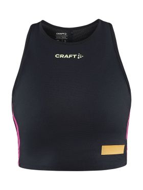 PRO Hypervent Cropped Top W Black-Roxo