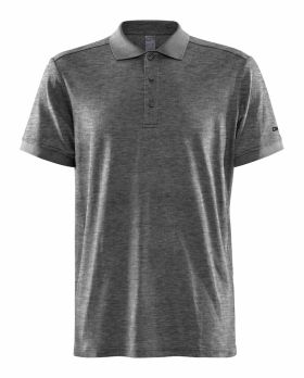 CORE Blend Polo Shirt M Dk Grey Melange