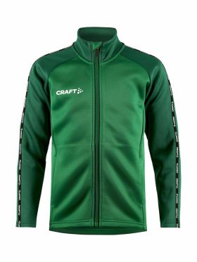 Squad 2.0 Full Zip Jr Team Green-Ivy