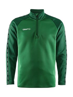Squad 2.0 Half Zip M Team Green-Ivy