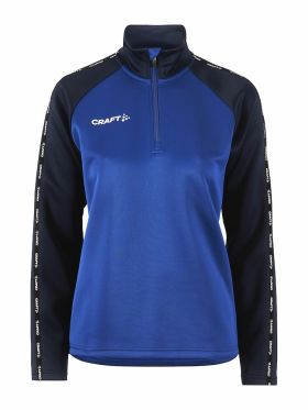 Squad 2.0 Half Zip W Blå