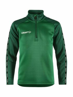 Squad 2.0 Half Zip Jr Team Green-Ivy