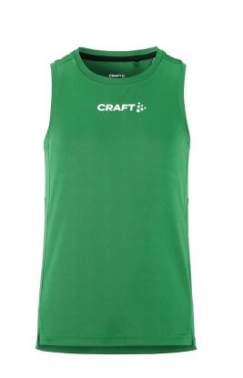 Rush 2.0 Singlet Jr Grön