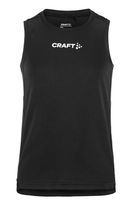 Rush 2.0 Singlet Jr Svart