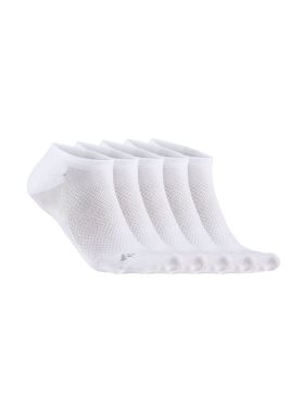 CORE Dry Footies 5-Pack White