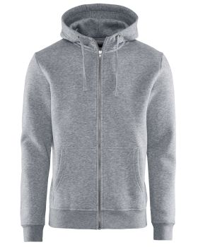 Alfie Zip Hood Grå