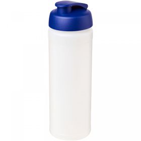 Baseline® Plus grip 750 ml sportflaska med uppfällbart lock Blå