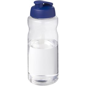 H2O Active® Big Base 1-liters sportflaska med uppfällbart lock Blå