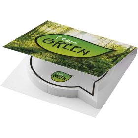 Sticky-Mate® pratbubbleformade klisterlappar mjukt omslag Vit