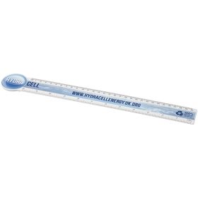 Tait 30 cm cirkelformad linjal av återvunnen plast Vit