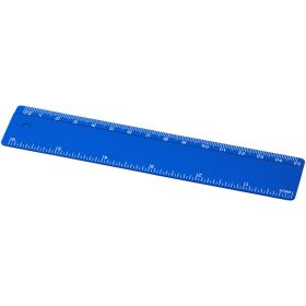 Refari 15 cm linjal av återvunnen plast Blå
