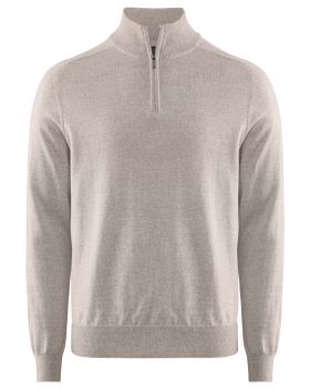 Wilton Merino Halfzip Beige