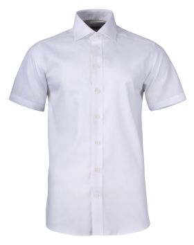 YB50 Twill S/S Slim Vit