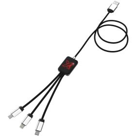 SCX.design C17 lättanvänd light-up kabel Röd