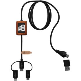 SCX.design C46 5-i-1 CarPlay-kabel Svart