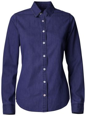 Ellensburg Denim shirt Women Mörk Denim