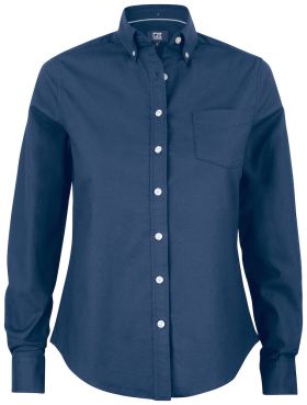 Hansville Shirt Women Blå Oxford