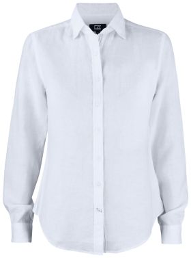 Summerland Linen Shirt Women White