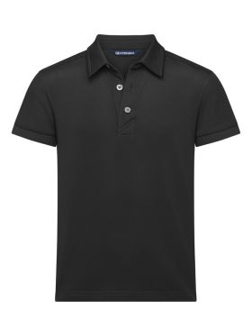 Virtue Polo Solid Junior Svart