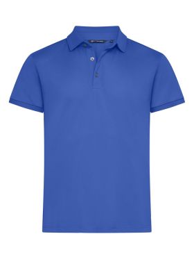 Virtue Polo Solid Men Blå