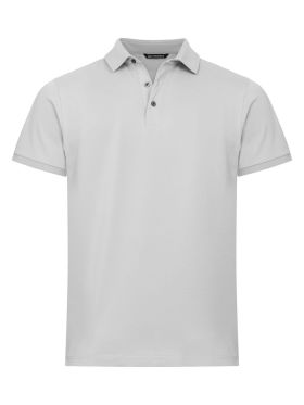 Virtue Polo Solid Men Silver