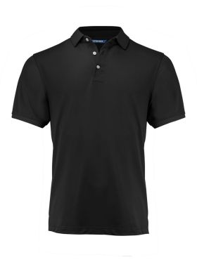 Virtue Polo Solid Men Svart