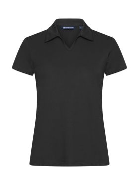 Virtue Polo V-neck Women Black