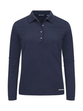 Advantage Long Sleeve Polo Women Dark Navy