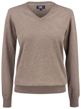 Oakville V-neck Women Nougat Melange