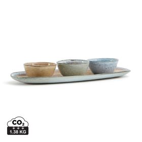 VINGA Nomimono serveringsset Beige