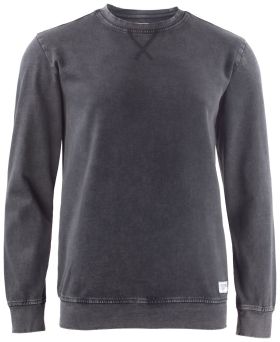 Thorp Denim Crew Men Denimsvart