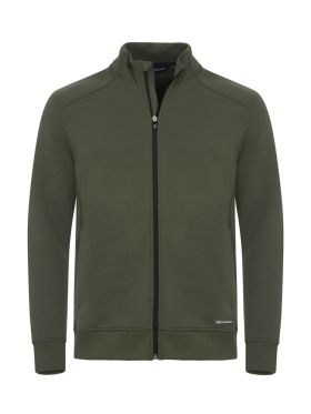 Pemberton Cardigan Full Zip Men Olivgrön