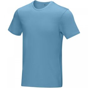 Azurite kortärmad herr ekologisk t-shirt NXT blå