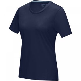 Azurite kortärmad dam ekologisk t-shirt Marinblå