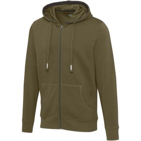 Arora hoodie med hel dragkedja män Forest Green2