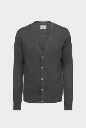 Cardigan herr Mathias Grå