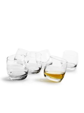 Tumblers med rundad botten, 6-pack