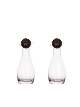 Nature olja/vinägerflaska med korkkula, 2-pack