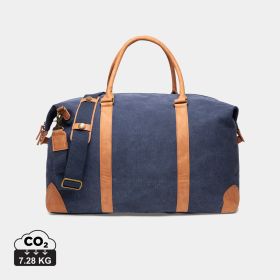 VINGA Bosler  RCS återvunnen canvas dufflebag Marin